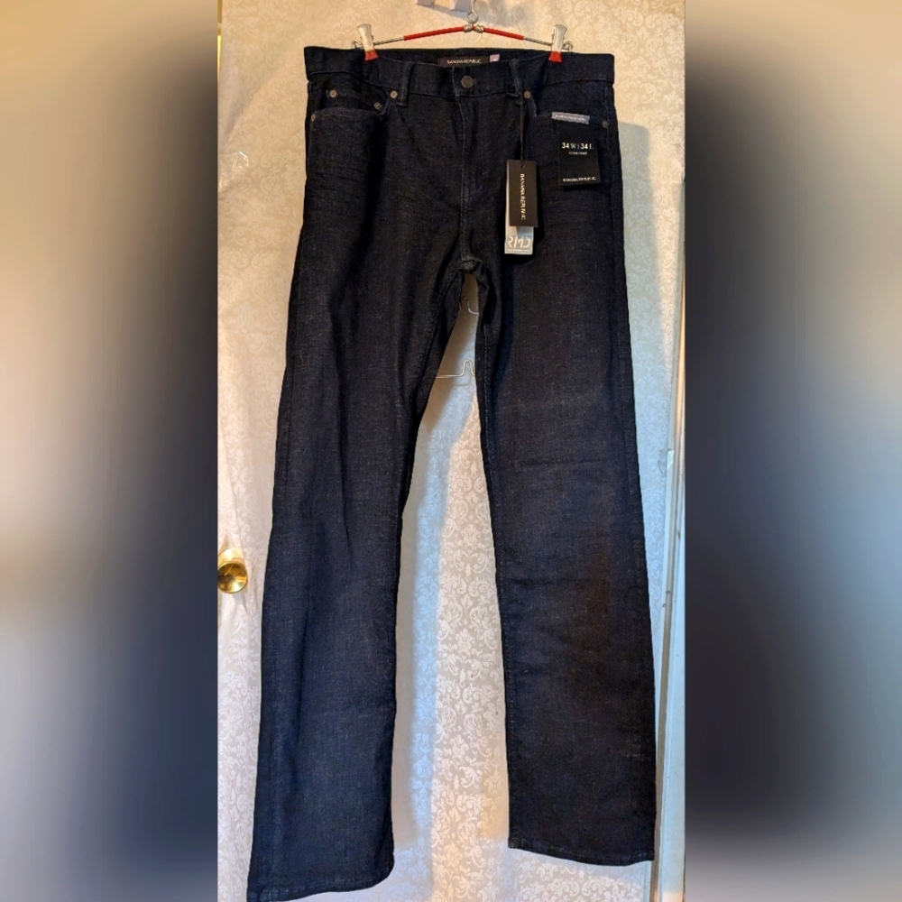 Banana Republic‎ RMD Straight Leg Jeans 34/34 NWT